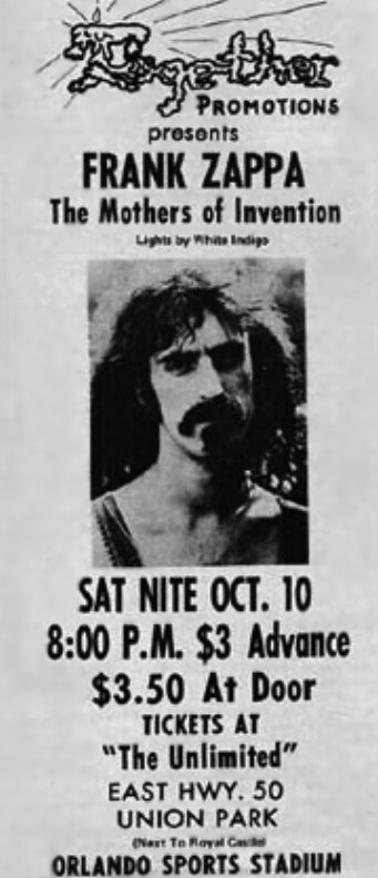 10/10/1970Sports Stadium, Orlando, FL